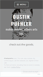 Mobile Screenshot of dustinpuehler.com